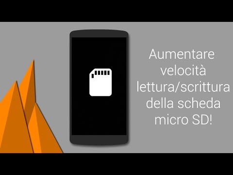 Come velocizzare la lettura - scrittura su una Micro SD